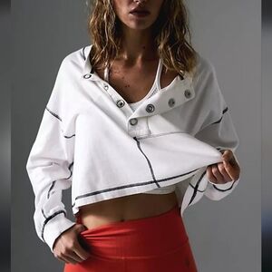 NWT- Today Only- Free People Movement High Five Layer Sweatshirt